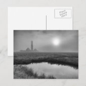 Lighthouse Westerhever Postkarte (Vorne/Hinten)