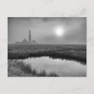 Lighthouse Westerhever Postkarte