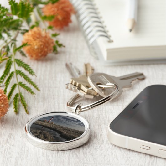 Lighthouse Westerhever Schlüsselanhänger (Seite)