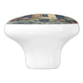 Lighthouse William Morris Stil Ozeanflora Keramikknauf (Seitenansicht)