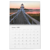 LighthouseGuy.com 2017 Maine Lighthouse Calendar Kalender (Jan 2027)
