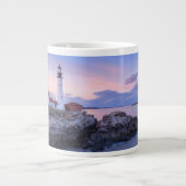 Lighthousen Cape Elizabeth Jumbo-Tasse (Vorderseite)