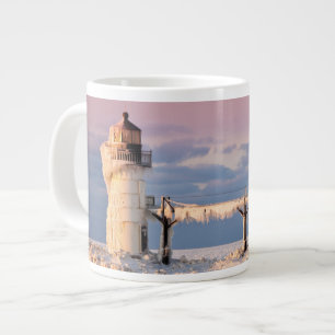 Lighthousen Lake Michigan Lighthouse Jumbo-Tasse