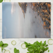 Lighthousen Montauk Point Long Island Geschirrtuch (Gefaltet)