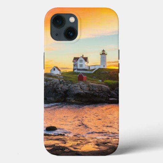 Lighthousen Nubble Lighthouse Maine Case-Mate iPhone Hülle (Rückseite)