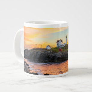 Lighthousen Nubble Lighthouse Maine Jumbo-Tasse