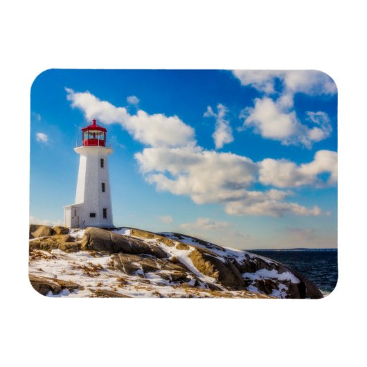 Lighthousen Peggy’s Cove Nova Scotia Magnet (Horizontal)