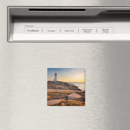 Lighthousen Peggy’s Cove Nova Scotia Magnet (In Situ (Geschirrspüler))