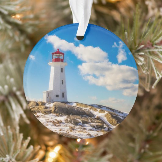 Lighthousen Peggy’s Cove Nova Scotia Ornament (Baum)