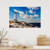 Lighthousen Peggy’s Cove Nova Scotia Poster (Küche)
