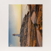 Lighthousen Peggy’s Cove Nova Scotia Puzzle (Vertikal)