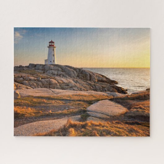 Lighthousen Peggy’s Cove Nova Scotia Puzzle (Horizontal)