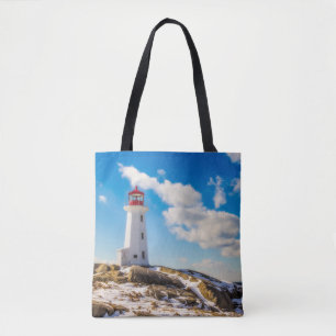 Lighthousen Peggy’s Cove Nova Scotia Tasche