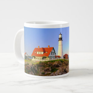 Lighthousen Rockport Lighthouse Maine Jumbo-Tasse