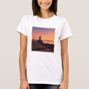 Lighthousen South Portland   T-Shirt