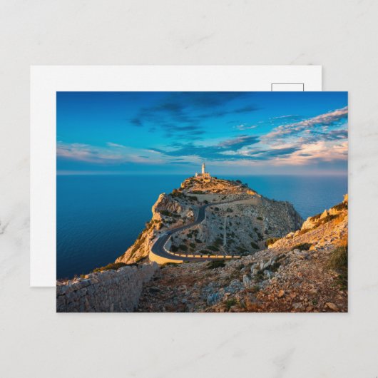 Lighthouses | Balearic Islands, Spain Postkarte (Vorne/Hinten)
