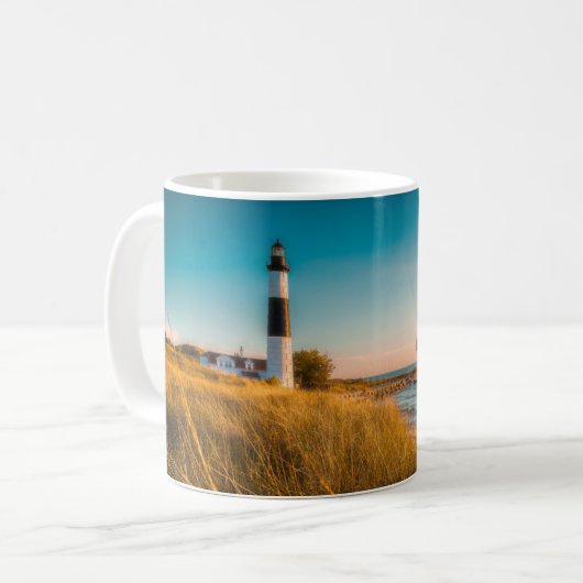 Lighthouses | Big Sable Lighthouse Ludington, MI Kaffeetasse (Vorderseite Links)