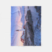 Lighthouses | Cape Elizabeth, Maine Fleecedecke (Vorderseite)