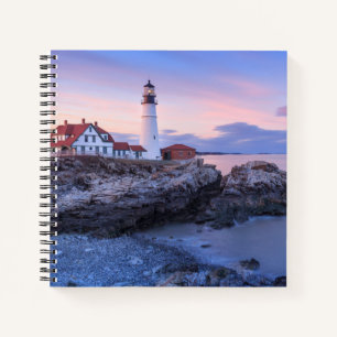 Lighthouses   Cape Elizabeth, Maine Notizblock