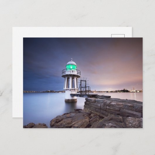 Lighthouses | Cremorne Point Lighthouse Australia Postkarte (Vorne/Hinten)
