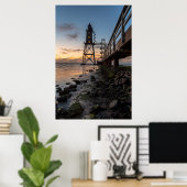 Lighthouses | Eversand-Oberfeue Germany Poster (Heimbüro)