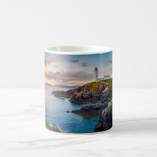 Lighthouses | Fanad Head Lighthouse Ireland Kaffeetasse (Mittel)