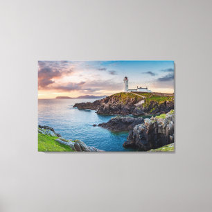 Lighthouses Fanad Head Lighthouse Ireland Leinwanddruck