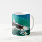 Lighthouses | Finistère Brest Bretagne Lighthouse Kaffeetasse (VorderseiteRechts)