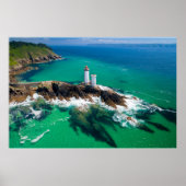 Lighthouses | Finistère Brest Bretagne Lighthouse Poster (Vorne)