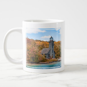 Lighthouses   Grand Island East Channel Light Jumbo-Tasse