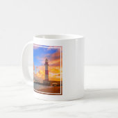 Lighthouses | Itapuã Brazil Lighthouse Kaffeetasse (Vorderseite Links)