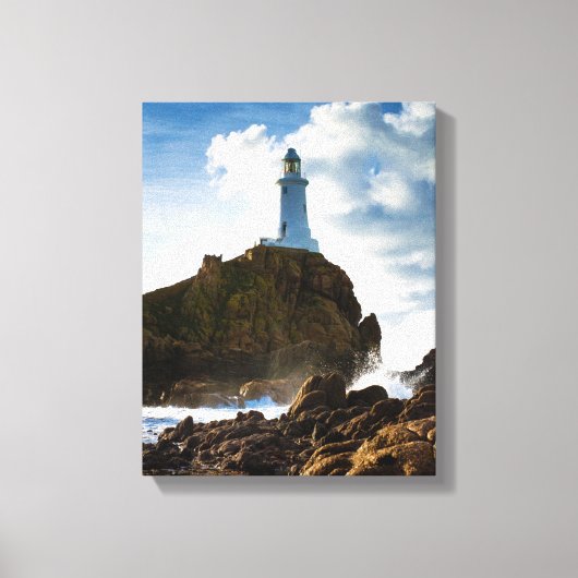 Lighthouses | La Corbière Channel Islands Leinwanddruck (Vorderseite)