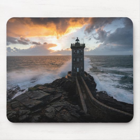 Lighthouses | Le Conquet Kermorvan Lighthouse Mousepad (Vorne)