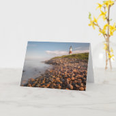 Lighthouses | Montauk Point Long Island Karte (Gelbe Blume)