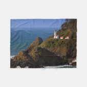 Lighthouses | Oregon Coast Lighthouse Fleecedecke (Vorderseite (Horizontal))