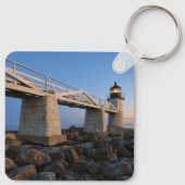 Lighthouses | Port Clyde Maine Lighthouse Schlüsselanhänger (Rückseite)