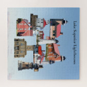Lighthouses-Puzzle im Lake Superior Puzzle (Horizontal)