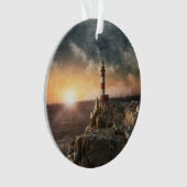 Lighthouses | Red & White Lighthouse Ornament (Vorderseite)