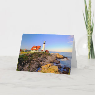 Lighthouses   Rockport Lighthouse Maine Karte
