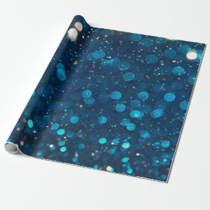 Lighting bokeh background geschenkpapier