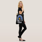 Lighting It Up Blue Rainbow Autismus Awareness Fam Tasche (Am Model)