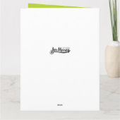 Lighting It Up Funny Birday Card Karte (Rückseite)