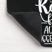 Lighting It Up Red for Autismus Awareness Acceptan Mousepad (Ecke)