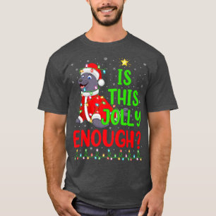 Lighting Xmas Tree is This Jolly Enough Seals Chri T-Shirt