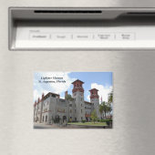 Lightner Museum Postkarte Magnet (In Situ (Geschirrspüler))