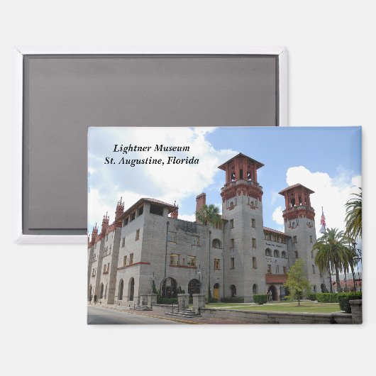 Lightner Museum Postkarte Magnet (Vorderseite/Rückseite)