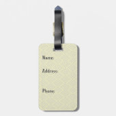 Lightning Arches Luggage Tag Gepäckanhänger (Rückseite vertikal)