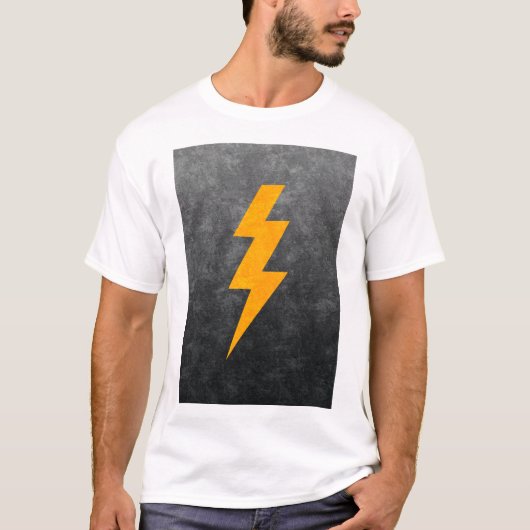 Lightning Bolt in Concrete T-Shirt (Vorderseite)