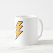 Lightning bolt kaffeetasse (VorderseiteRechts)