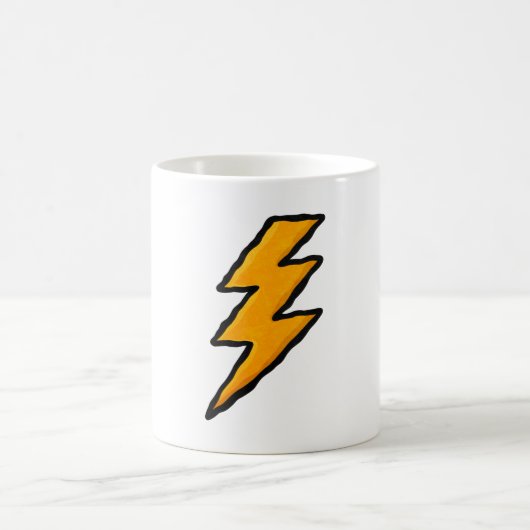 Lightning bolt kaffeetasse (Mittel)